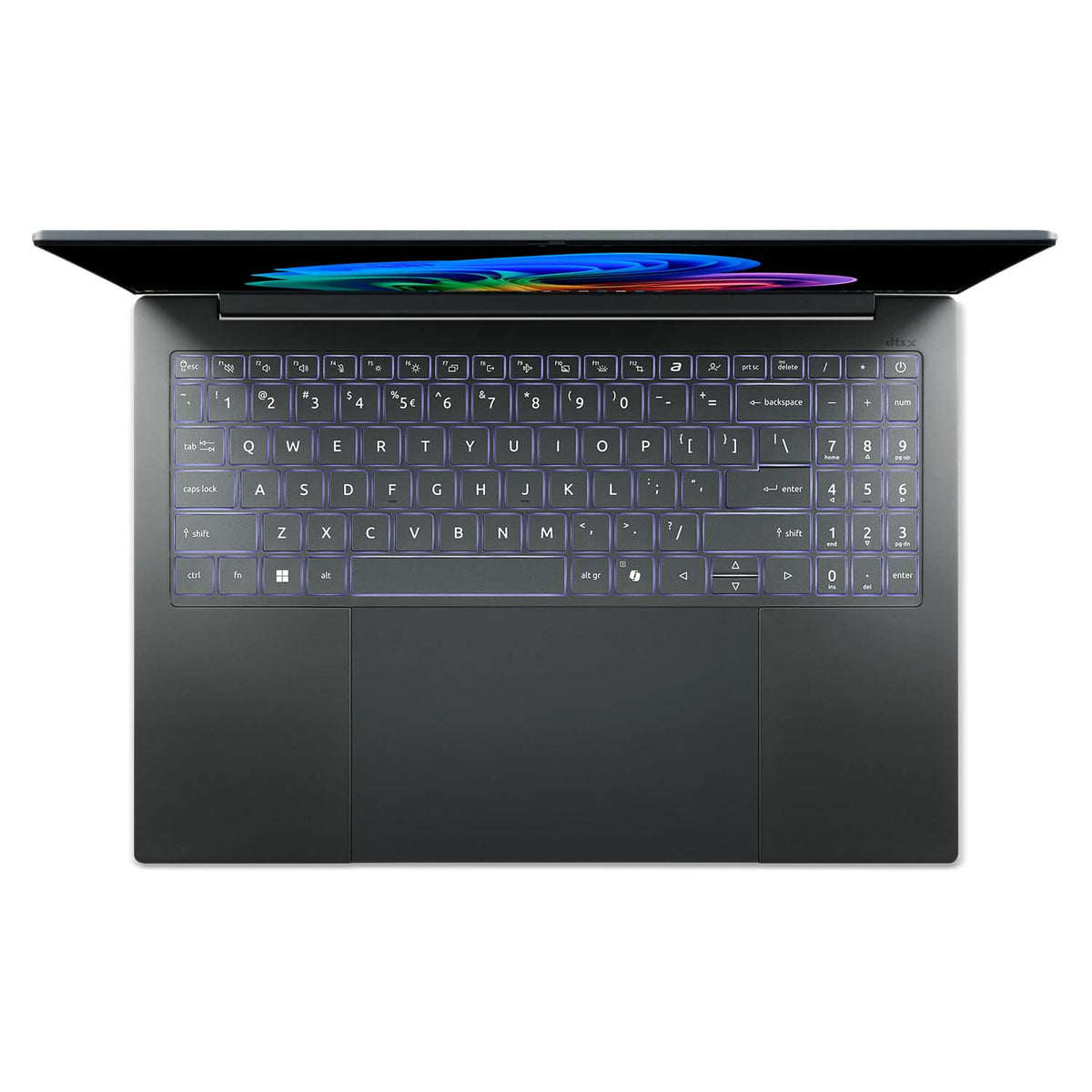 Acer - Swift 16 AI - Copilot+ PC - 16" 3K OLED Touchscreen Laptop - Intel Core Ultra X7 358H 2026 - 16GB Memory - 1TB Storage - Basalt Gray