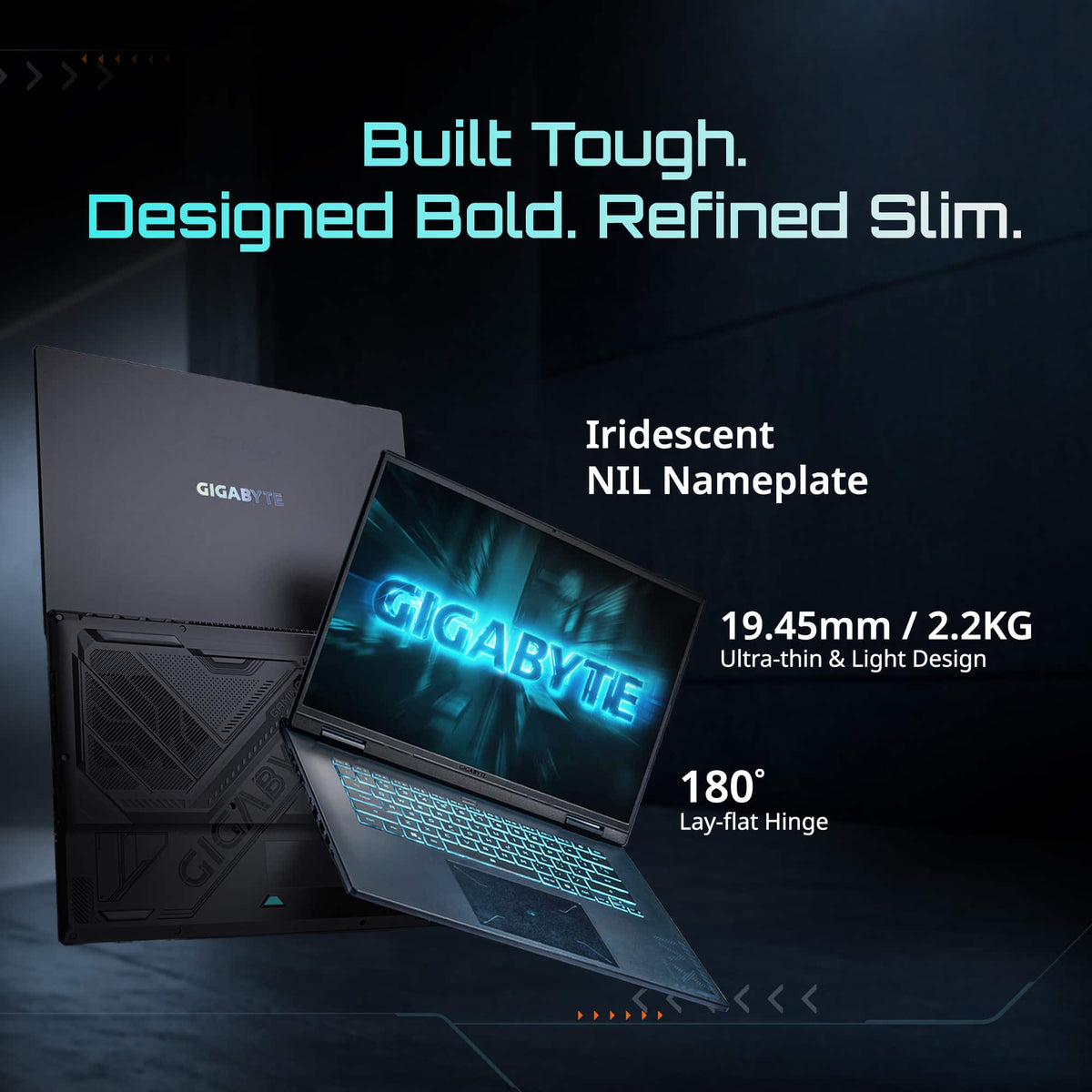 GIGABYTE - GAMING A16 Gaming Laptop - 165Hz 1920x1200 WUXGA - RTX 5070 - AMD Ryzen 7 260 - 1TB SSD - 16GB DDR5 RAM - Black Steel