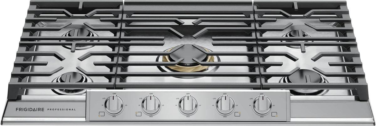 Frigidaire - 36" Gas Cooktop - Stainless Steel