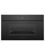 Fisher & Paykel - 30" 1.7 Cu. Ft. Single Convection Speed Oven, 6.8" Touchscreen, Handleless- Compact - Minimal (Soft - Black