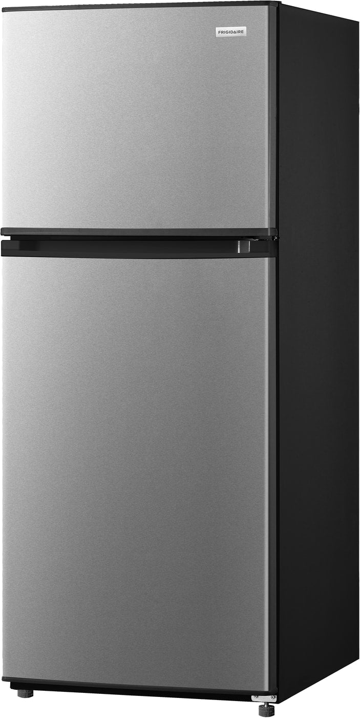 Frigidaire - 12 Cu. Ft. Garage Ready Top Freezer - Fingerprint-Resistant Stainless Steel Look
