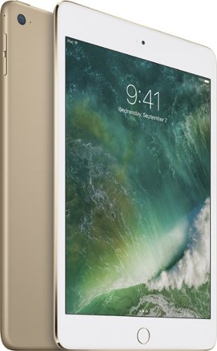 Apple - Geek Squad Refurbished Good - iPad mini 4 Wi-Fi 32GB - Gold