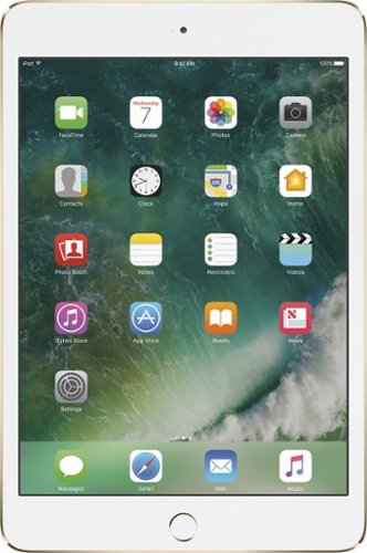 Apple - Geek Squad Refurbished Good - iPad mini 4 Wi-Fi 32GB - Gold