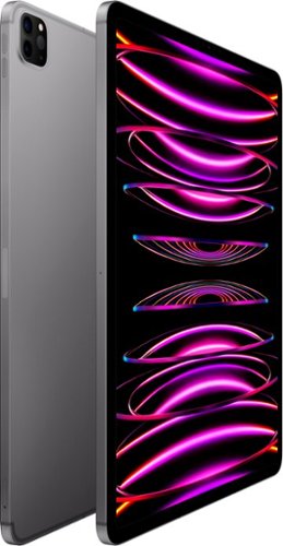 Apple - Geek Squad Certified Refurbished 12.9-Inch iPad Pro with Wi-Fi + Cellular - 2TB - Space Gray (Unlocked)