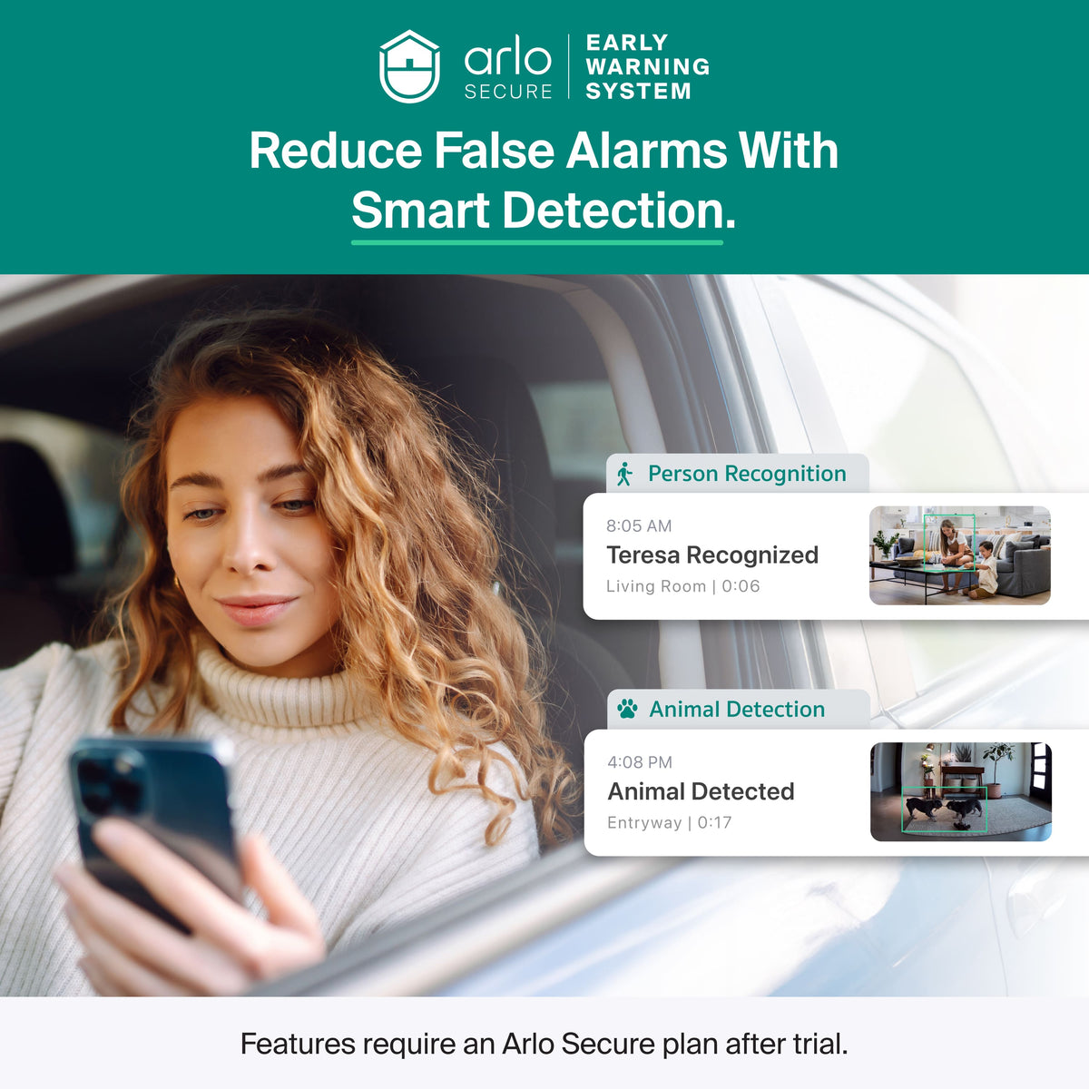 Arlo - Essential Pan Tilt Indoor Security Camera 2K - Wired Plug-In Powered, Privacy Mode, 1-Cam - White