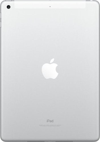 Apple - Geek Squad Certified Refurbished iPad 6th gen with Wi-Fi + Cellular - 128GB (Unlocked) - Silver