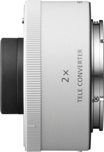 Sony - 2.0x Teleconverter Lens for Select Lenses - White
