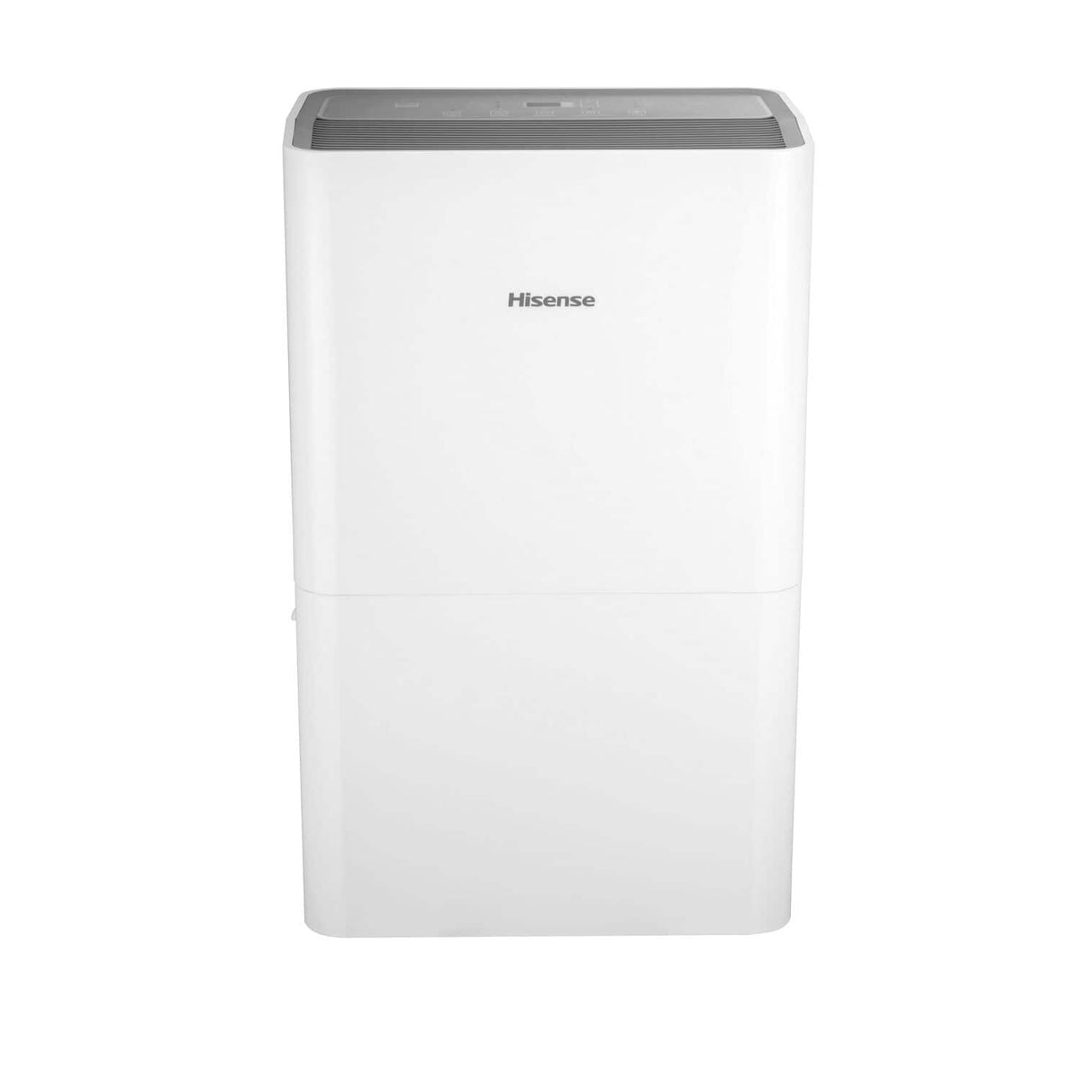 Hisense - 50 Pint Dehumidifier with 12 quarts Bucket Capacity - White