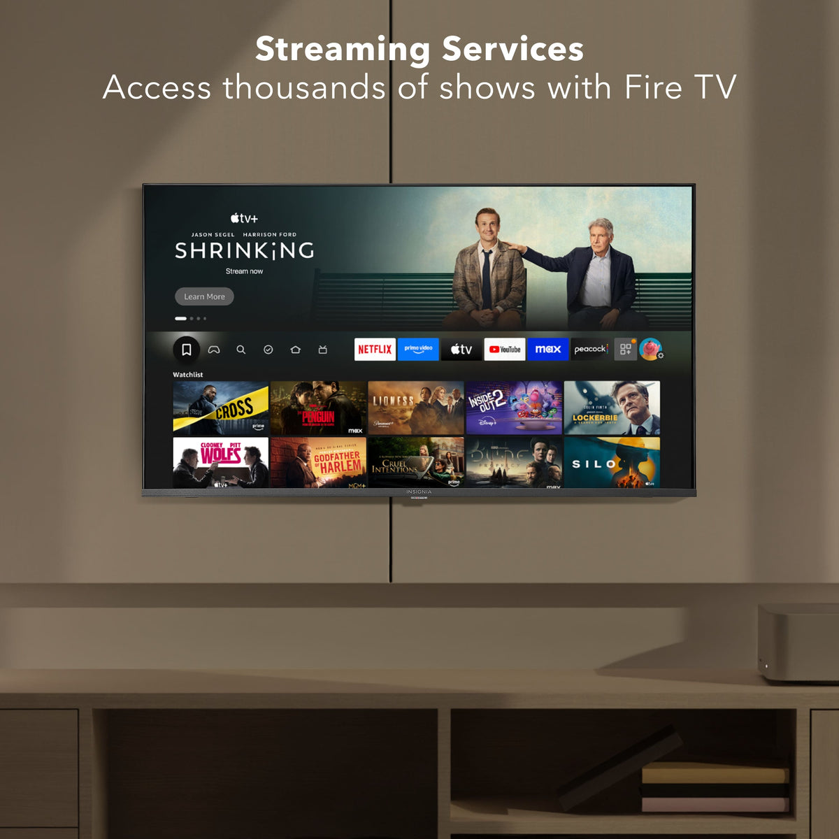 Insignia™ - 40" Class F40 Series LED Full HD (1080p) Smart Fire TV