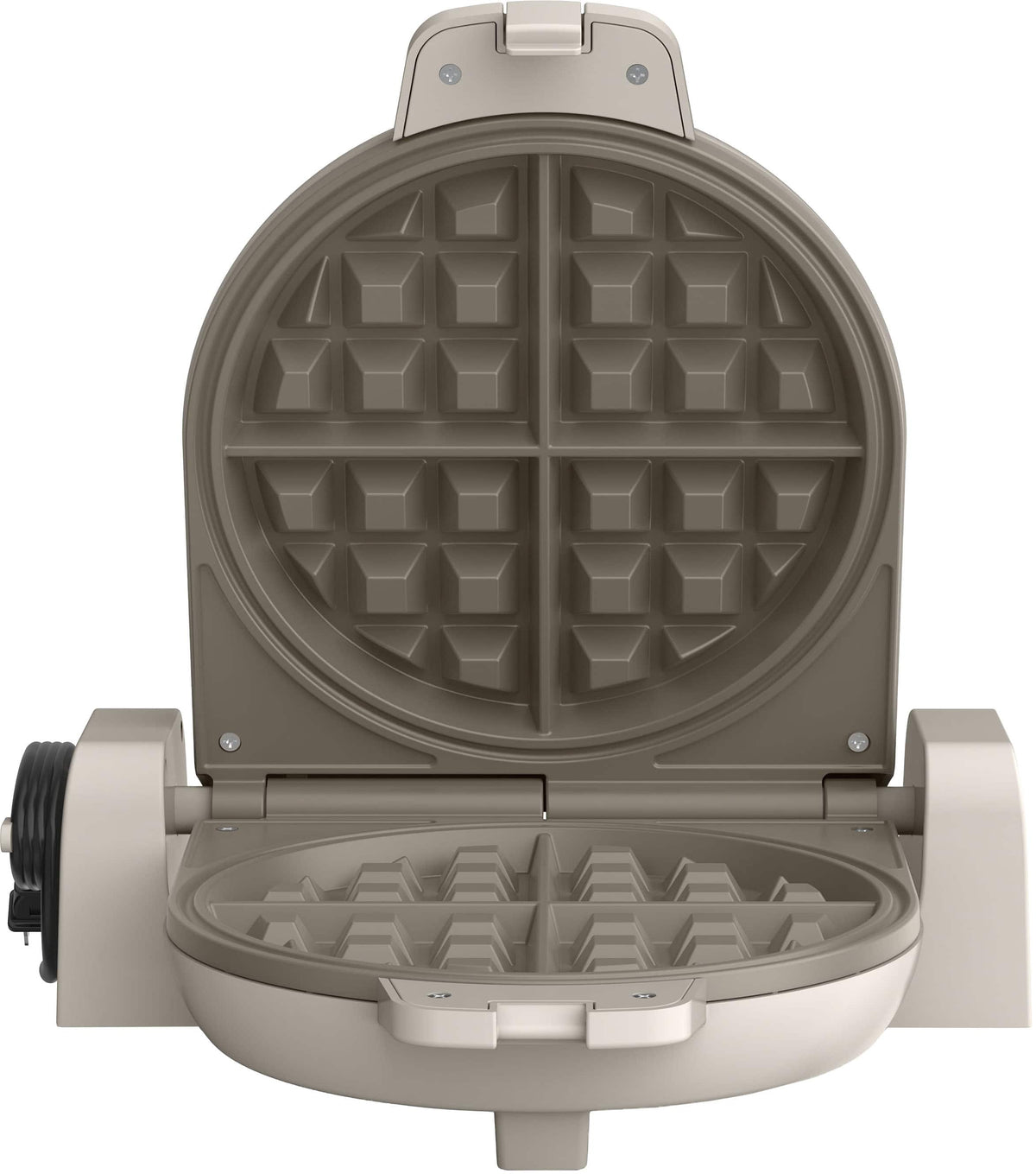 Bella - Fits-anywhere Kitchenware: Flip & Store Belgian Waffle Maker - Oatmilk