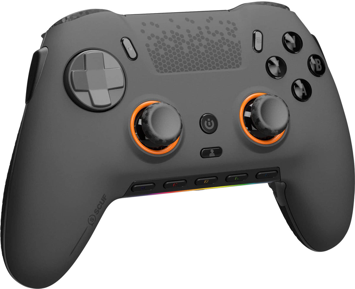 SCUF - ENVISION PRO v2 Wireless Gaming Controller for PC with Anti-Drift Thumbsticks - Steel Gray