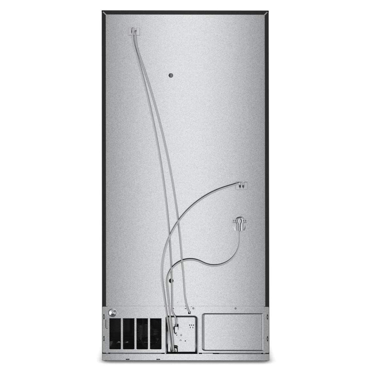 KitchenAid - 19 Cu. Ft. 30-Inch Standard-Depth Bottom Mount Refrigerator with Right Door Swing - Stainless Steel