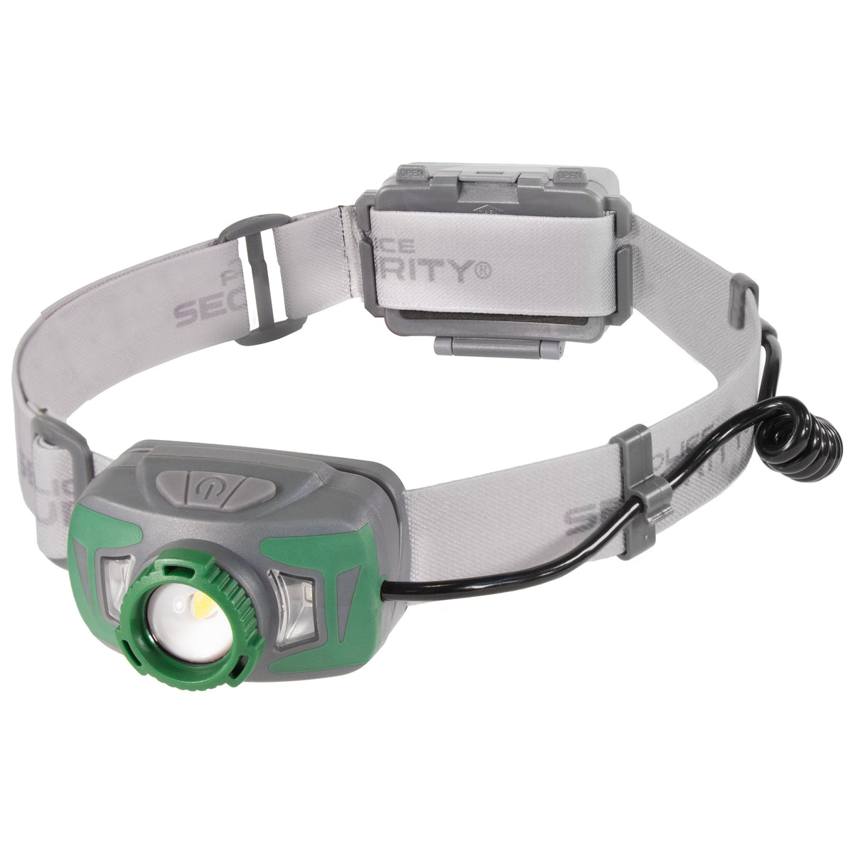 Police Security - Ryder Twin Power 800 Lumen Headlamp - White