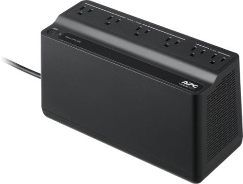 APC - Back-UPS Connect 450VA, 120V, 6 NEMA outlets (2 surge) - Black
