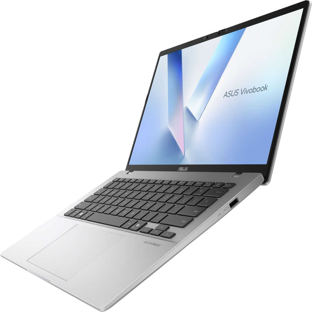 ASUS - Vivobook 14 14" 2K Laptop - Snapdragon X (2026) - 8GB Memory - 256GB Storage - Copilot+ PC - Cool Silver