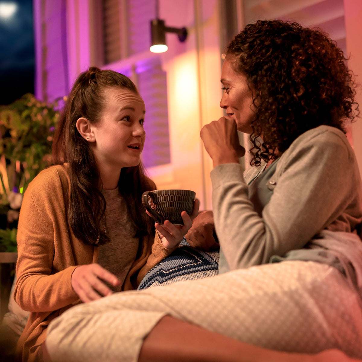 Philips - Hue Lily Outdoor Spotlight Basekit (3-pack) - White and Color Ambiance