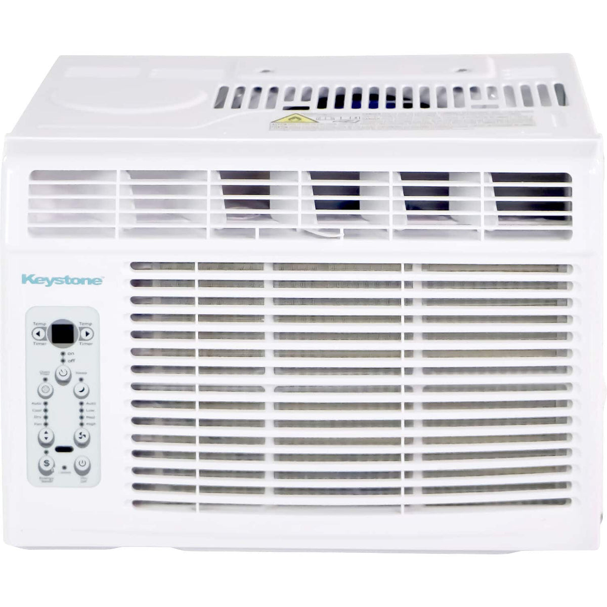 Keystone - 150 Sq. Ft 5,000 Cooling BTU Window Air Conditioner - White