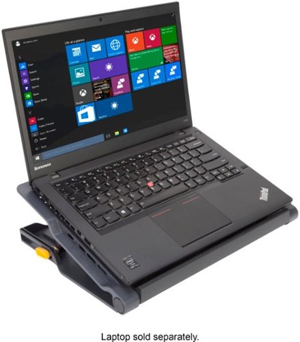Targus - Chill Mat+ Laptop Cooling System with 4-Port USB Hub - Gray