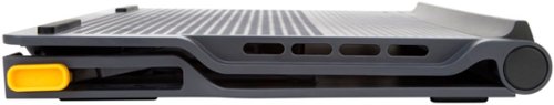 Targus - Chill Mat+ Laptop Cooling System with 4-Port USB Hub - Gray