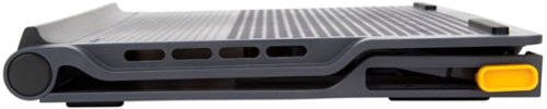 Targus - Chill Mat+ Laptop Cooling System with 4-Port USB Hub - Gray