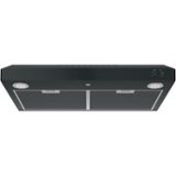 GE - 30 inches - Convertible - Under cabinet Range Hood - Black on Black