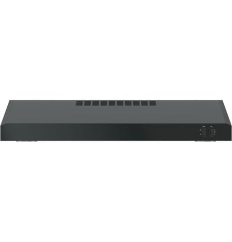 GE - 30 inches - Convertible - Under cabinet Range Hood - Black on Black