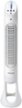 Honeywell - QuietSet 5-Speed Oscillating Tower Fan HYF260W - White