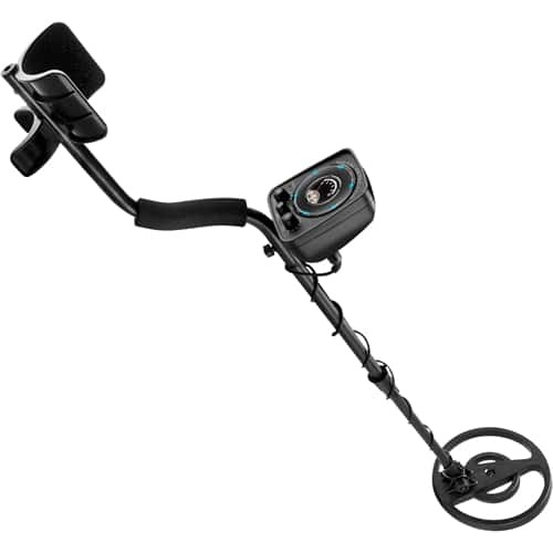 Barska - Pro-200 Metal Detector Field Kit with LED Indicator, Headphone, Shovel, and Soft Case - Black