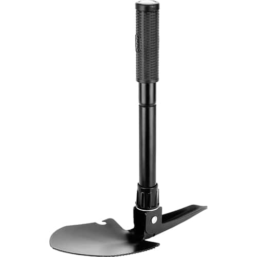Barska - Pro-200 Metal Detector Field Kit with LED Indicator, Headphone, Shovel, and Soft Case - Black