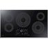 Samsung - 36" Electric Cooktop with WiFi and Rapid Boil - Stainless Steel