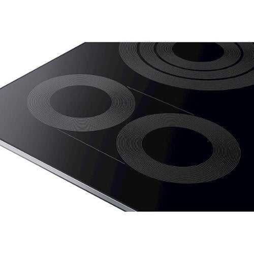 Samsung - 36" Electric Cooktop with WiFi and Rapid Boil - Stainless Steel