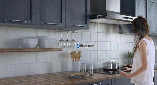 Samsung - 36" Electric Cooktop with WiFi and Rapid Boil - Stainless Steel