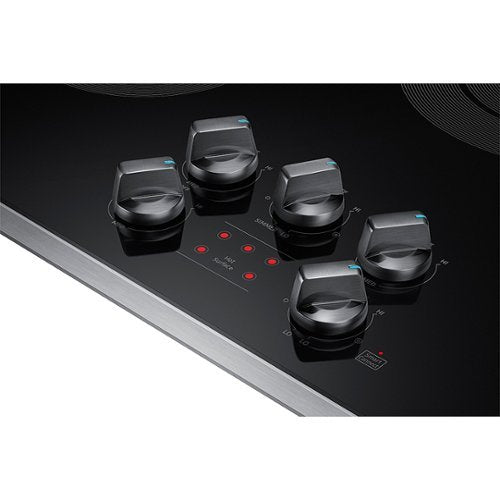 Samsung - 30" Electric Cooktop with WiFi - Stainless Steel