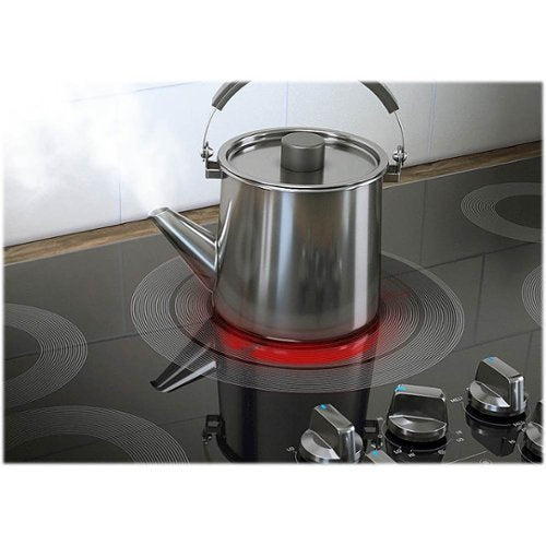 Samsung - 30" Electric Cooktop with WiFi - Stainless Steel