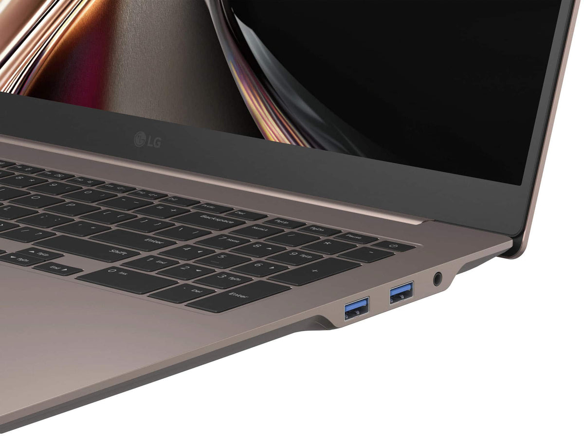 LG - gram Pro Max 17" 144Hz Touch-Screen Gaming Laptop WQXGA Intel Core Ultra 9 Processor 386H, RTX 5050, 32GB RAM - 1TB SSD - Brushed Bronze