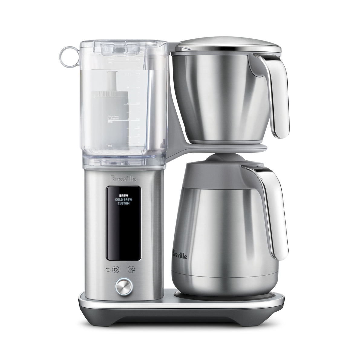 Breville - the Luxe Brewer Thermal Coffee Maker - Brushed Stainless Steel