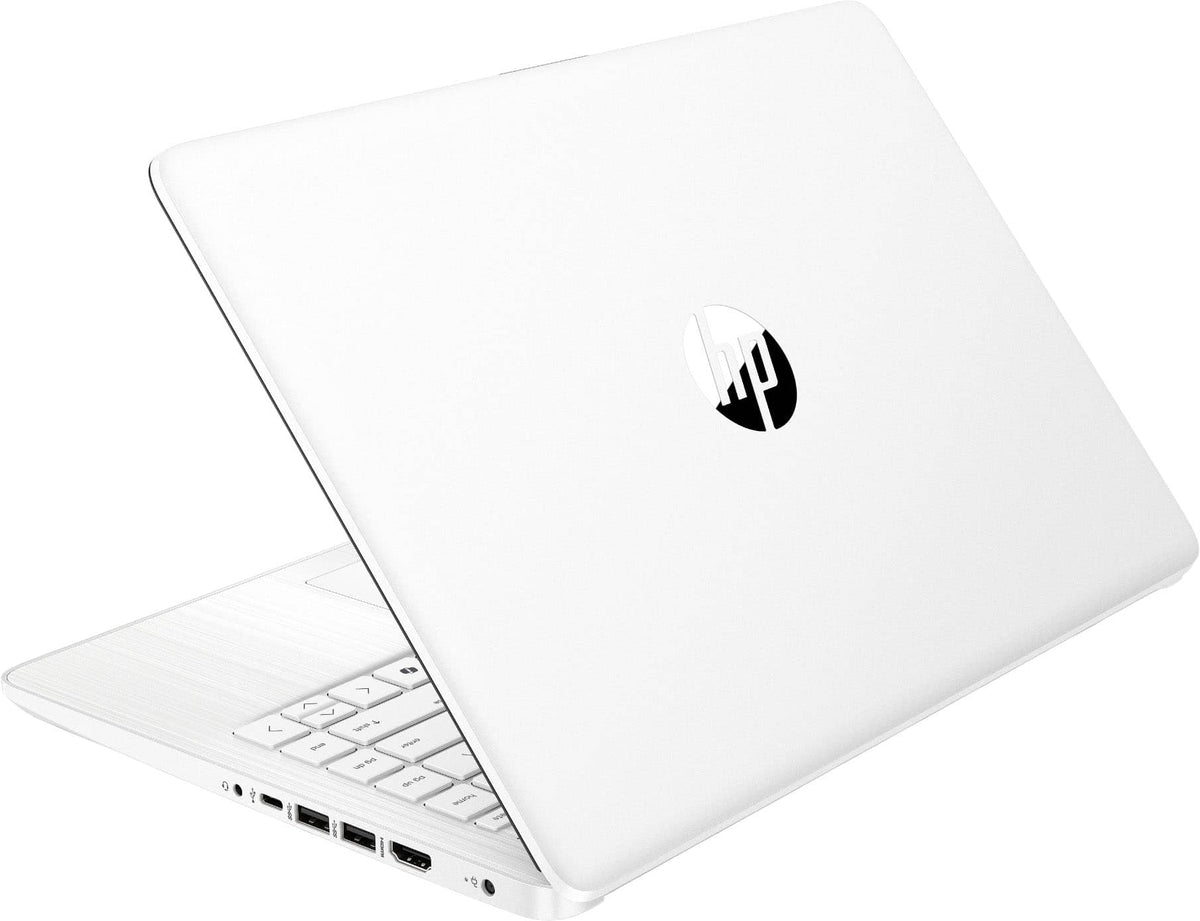 HP - 14" Laptop - Intel Celeron N4500 2021 - 4GB Memory - 64GB eMMC - Snowflake White
