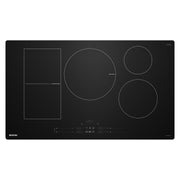 Maytag - 36 in. Wide 5 element Electric Induction Cooktop with Power Boost - Black