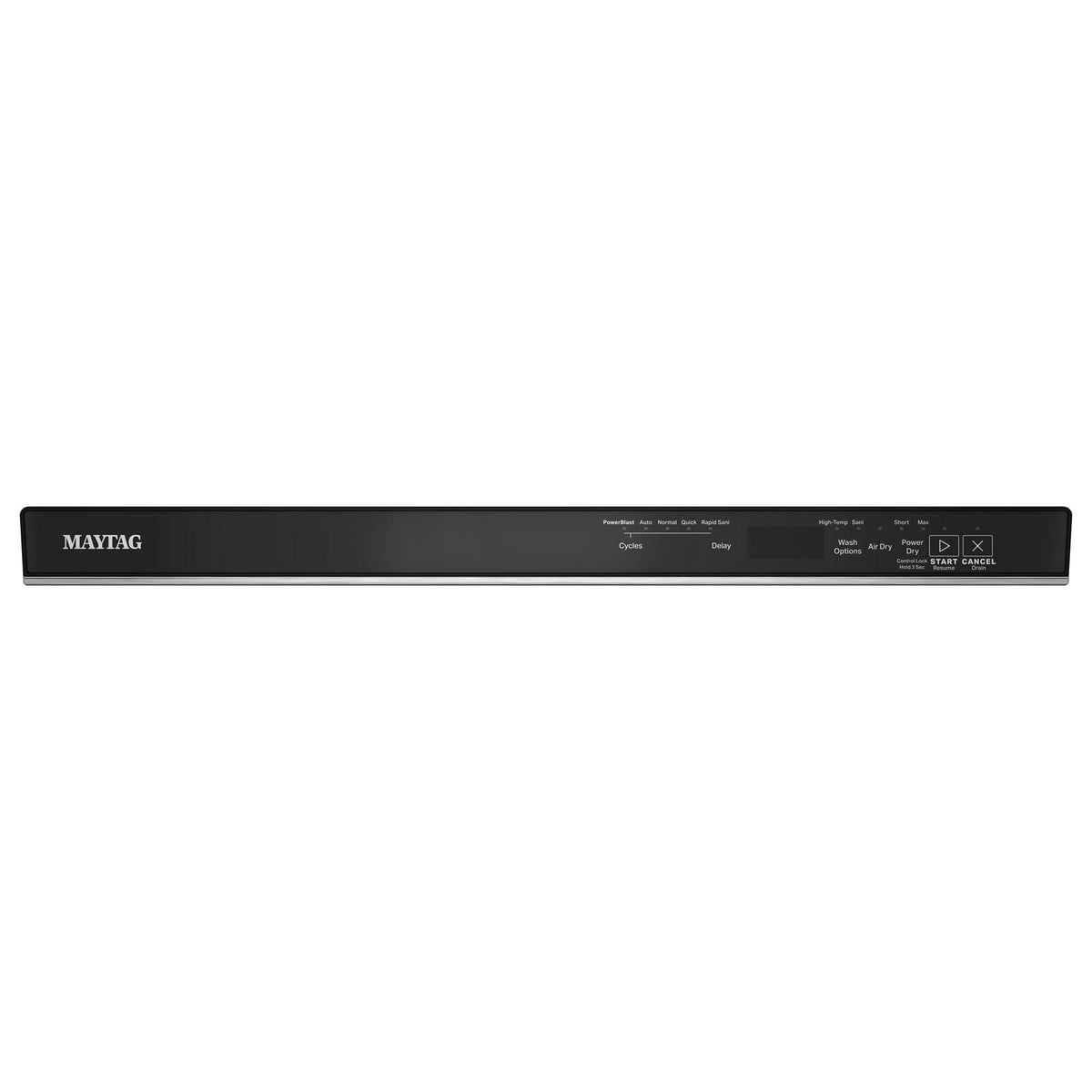 Maytag - 24 inch Top Control Built-In Dishwasher with PowerBlast Cycle and PowerDry - Stainless Steel