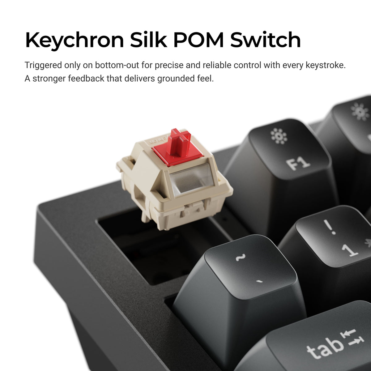 Keychron - Q6 Ultra 8k 100% Custom Brown Switch Mechanical Gaming Keyboard with Programmable ZMK Launcher Software - Black