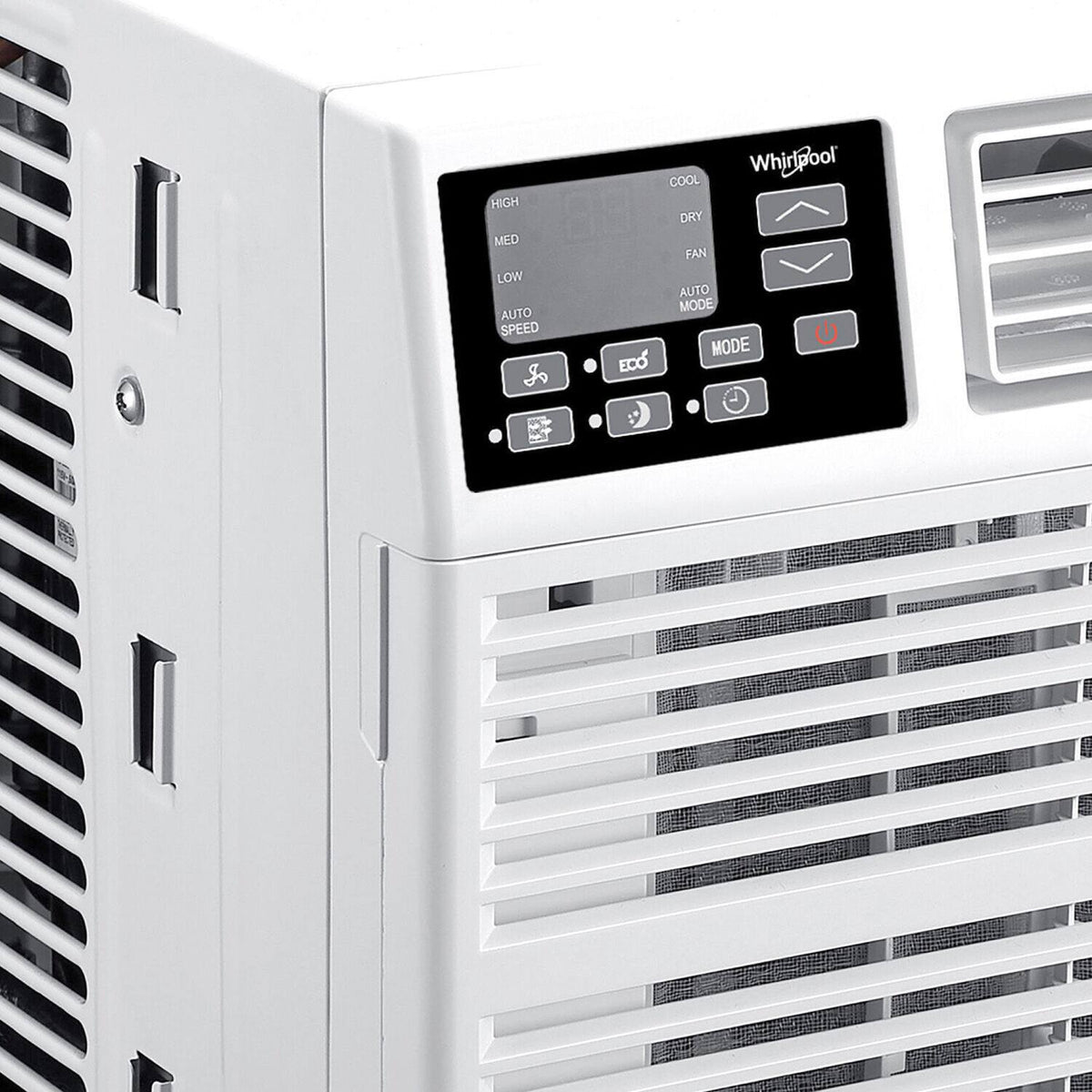 Whirlpool - 1,000 Sq. Ft. 18,000 BTU 230V Window Air Conditioner - White