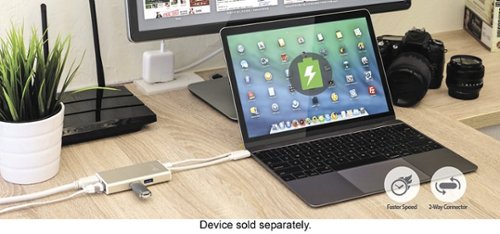 j5create - USB-C Multi-Adapter - HDMI/Ethernet/USB 3.1 HUB/PD 3.0 - Champagne Metallic