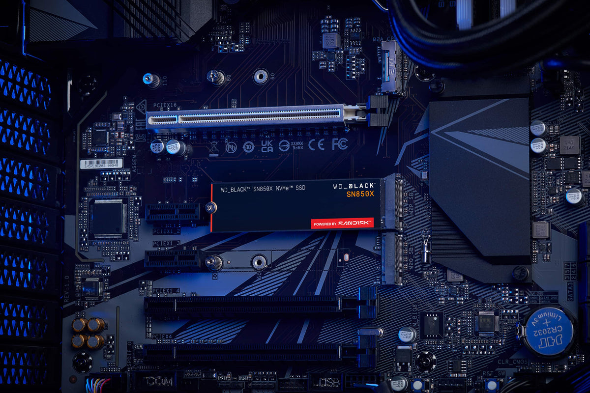 WD - BLACK SN850X 2TB Internal SSD PCIe Gen 4 x4 NVMe