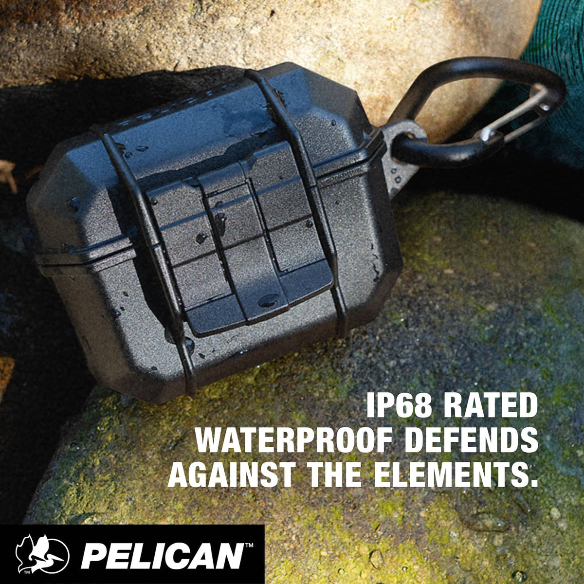 Pelican - Marine Case for Apple Airpods Pro 3rd Generation - Black