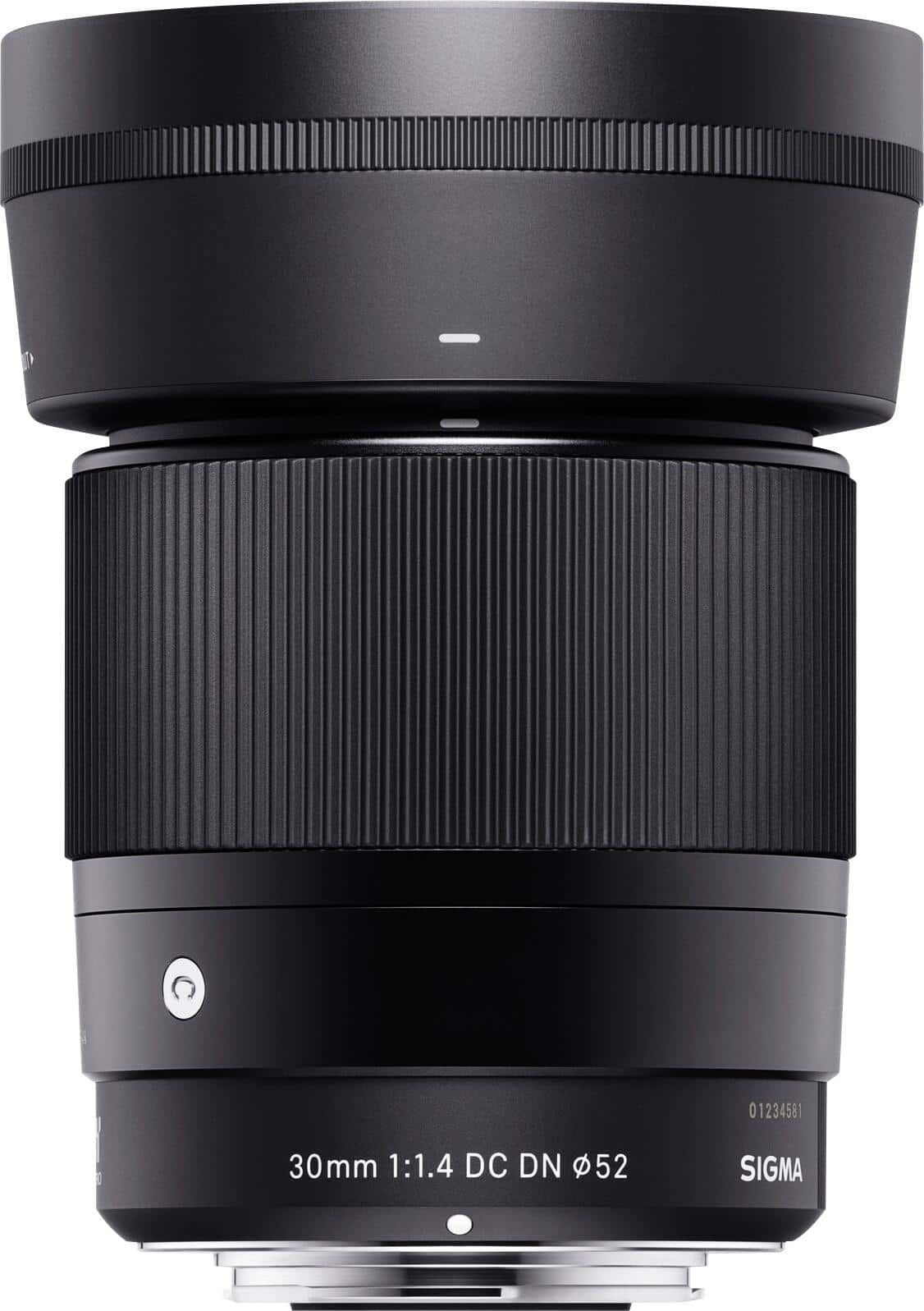 Sigma - 30mm 1.4 DC DN Contemporary Lens for select Sony APS-C E-mount cameras - Black