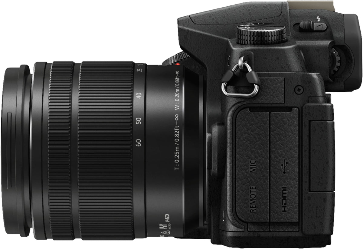 Panasonic - LUMIX G85 Mirrorless 4K Photo Digital Camera Body with 12-60mm Lens, DMC-G85MK - Black