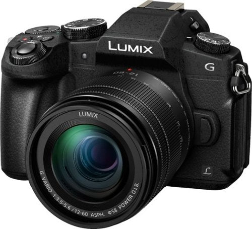 Panasonic - LUMIX G85 Mirrorless 4K Photo Digital Camera Body with 12-60mm Lens, DMC-G85MK - Black