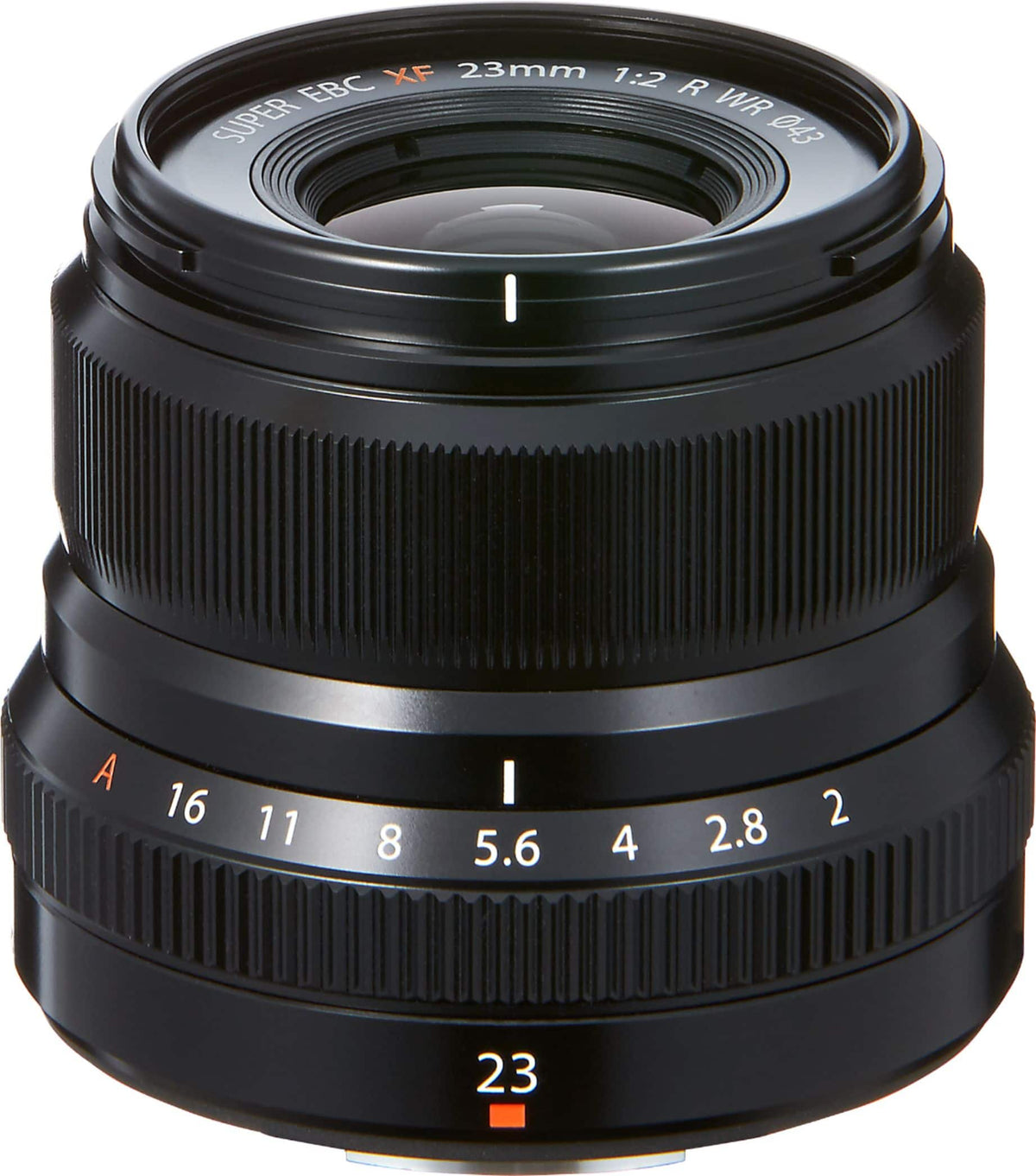 XF23mmF2 R WR Wide-angle Lens for Fujifilm X-Mount System Cameras - Black