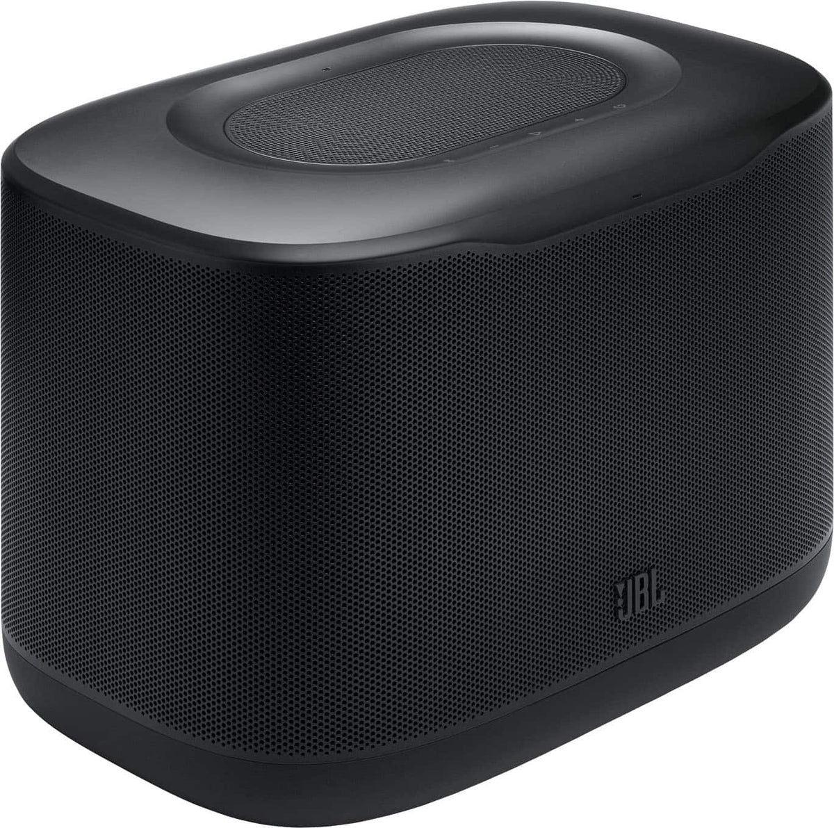 JBL - 3D Room-Filling Wi-Fi home speaker with Dolby Atmos® and easy whole-home listening - Black