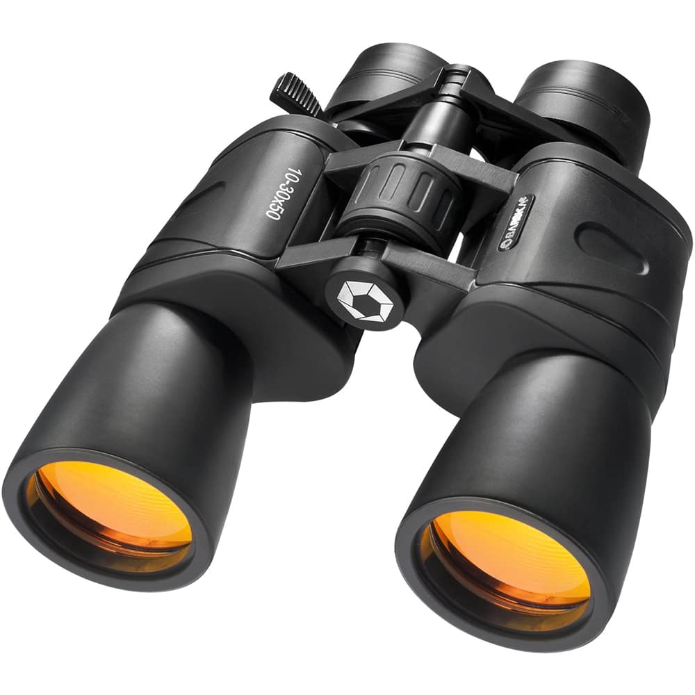 Barska - 10-30x50mm Gladiator Zoom Binoculars - Black